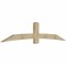 Ekena Millwork Bellingham Rough Sawn Timber Gable Bracket, Douglas Fir, 108"W x 22"H x 4"D x 6"F, 5/12 Pitch GBW108X22X0406BEL00RDF - alternate 4